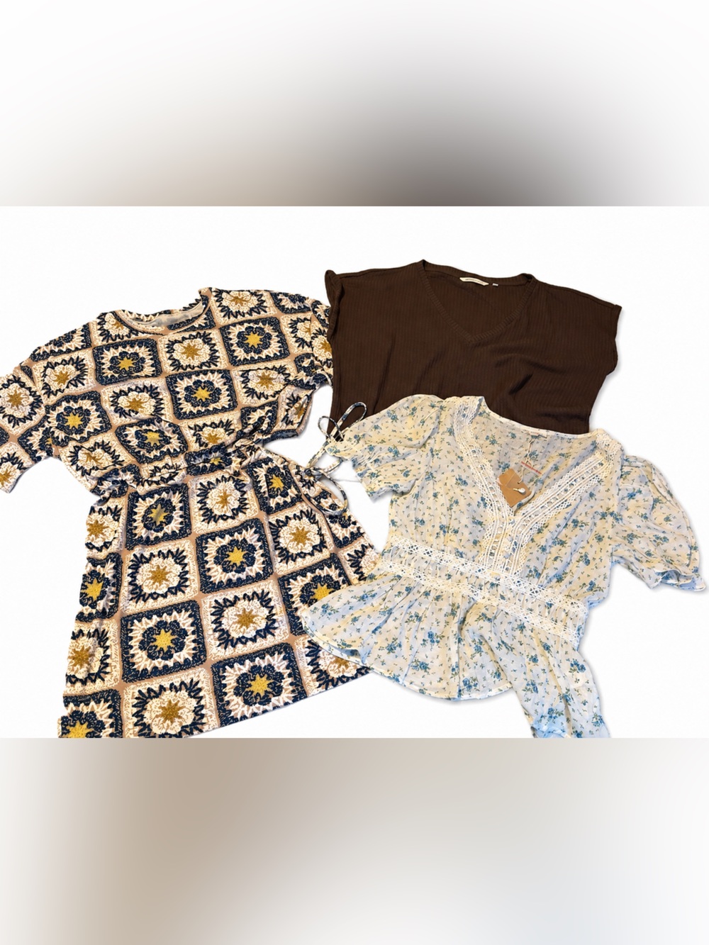 Women’s Clothing Bundle Large Euro Cutout Dress